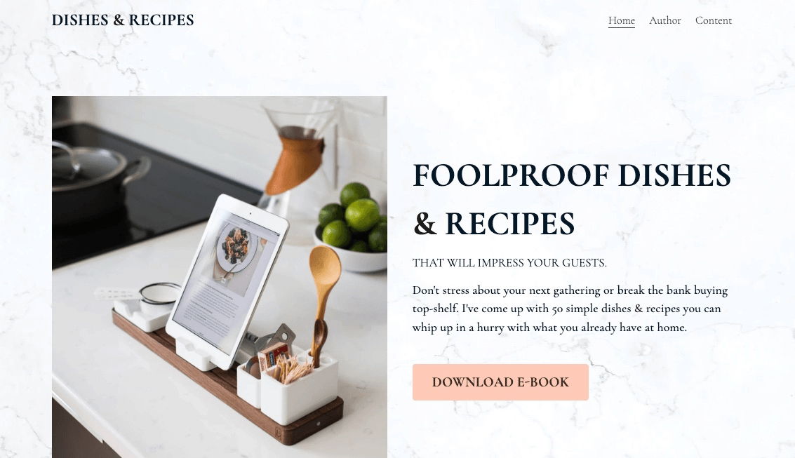 null Dishes and Recipes Template: Enjoy Creative Freedom by Choosing the Right Business Ownership Type